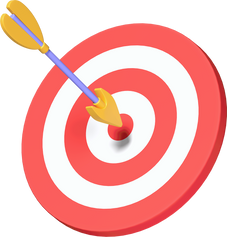 Goals Colorful 3D Icon